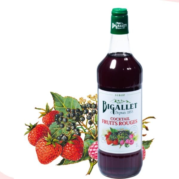 Rood Fruit Rood Fruit Siroop