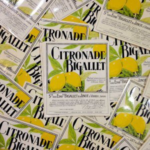 Etiket van Bigallet Citronade uit 1940