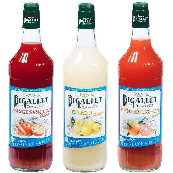 zeroSanguineCitronPamplemousse Bloedsinaasappel, Citroen & Grapefruit zéro voordeelbundel - 3 x 1L