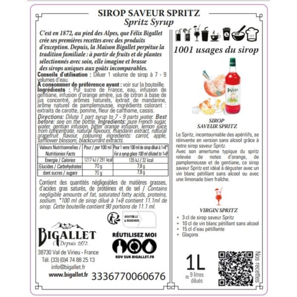 Spritz-Cocktail-Sirup