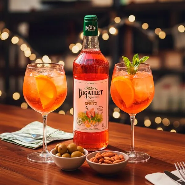 Bigallet Sirop Spritz - 1 L | Alcohol-free spritz syrup
