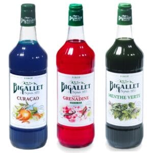 Grenadine, Munt & Curaçao - voordeelbundel 3 x 1L