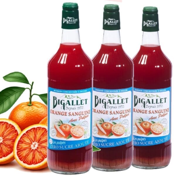 Blutorange Zéro ohne Zucker – Vorteilspack (3 x 1 l)