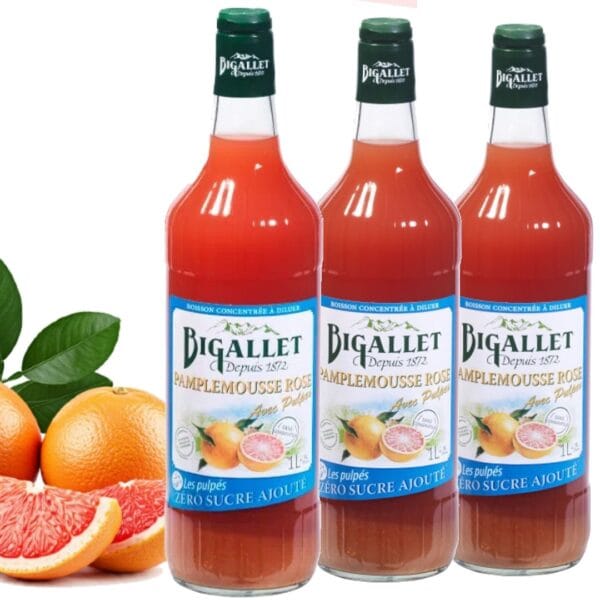 Grapefruit Zéro ohne Zucker Vorteilspackung – 3 x 1 l