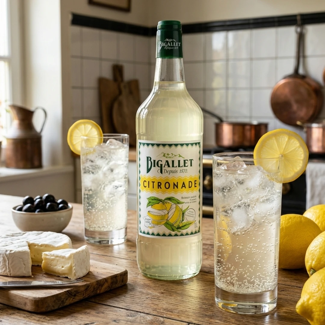 Bigallet Citronade limonadesiroop 1 liter – Citronnade